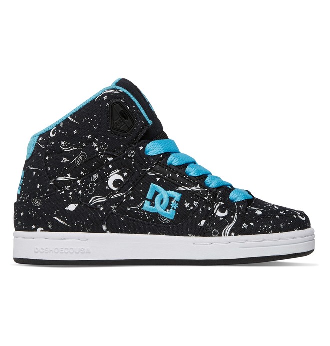 dcshoes, Kid's Rebound SP Shoes, BLACK/WHITE PRINT (bwp) 0 Kid's Rebound SP Shoes ADBS100100 DC Shoes