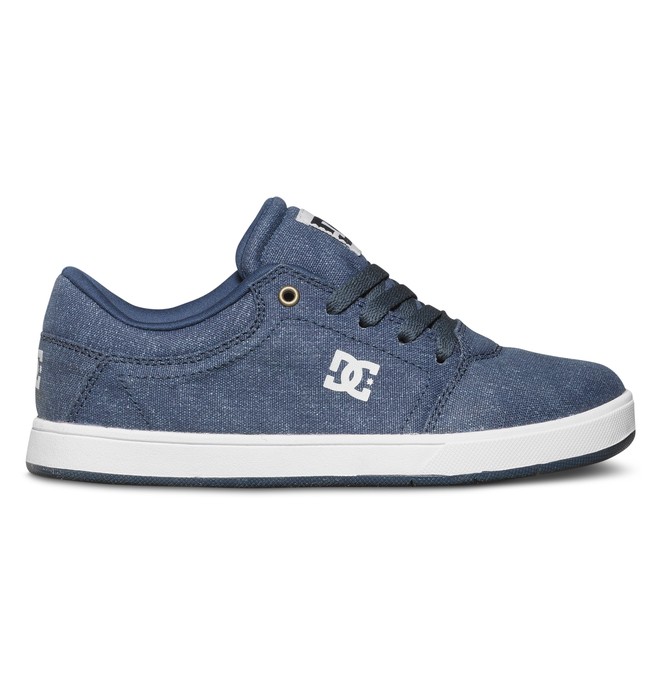 dcshoes, Boy's Crisis TX SE Shoes, DARK DENIM/WHITE (4dw) 0 Boy's Crisis TX SE Shoes ADBS100108 DC Shoes