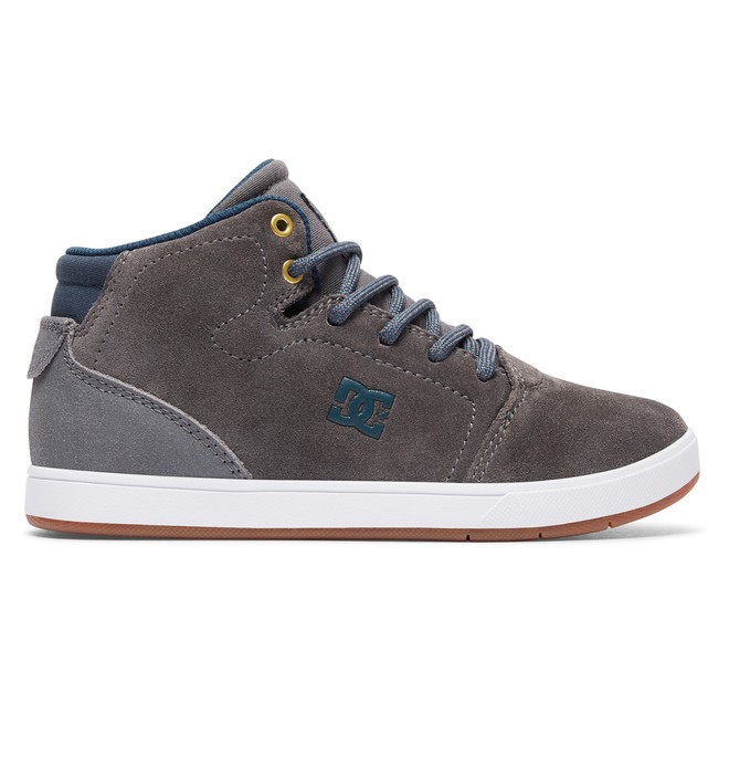 dcshoes, Crisis High - Chaussures montantes pour Garçon, GREY (gry) 0 Crisis High - Chaussures montantes pour Garçon Gris ADBS100111 DC Shoes