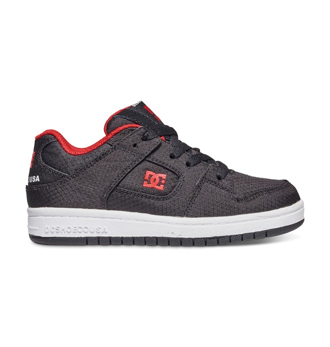 dcshoes, Boy's 8-16 Manteca TX SE Low Top Shoes, BLACK/RED/WHITE (xkrw) 0 Boy's 8-16 Manteca TX SE Low Top Shoes ADBS100157 DC Shoes