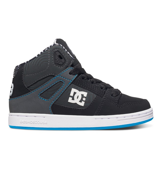 dcshoes, Rebound KB - Zapatillas Altas, BLACK/WHITE/BLUE (xkwb) 0 Rebound KB - Zapatillas Altas ADBS100181 DC Shoes