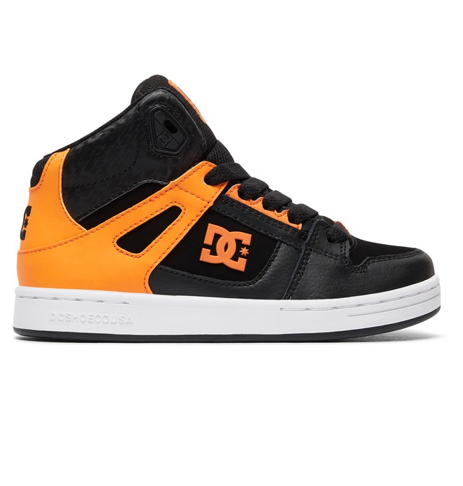 dcshoes, Rebound SE - High-Top Shoes, ORANGE/BLACK (ogb) 0 Rebound SE - High-Top Shoes Orange ADBS100204 DC Shoes