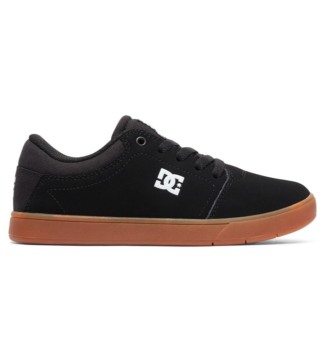 dcshoes, Boy's 8-16 Crisis Shoes, BLACK/GUM (bgm) 0 Boy's 8-16 Crisis Shoes Black ADBS100209 DC Shoes