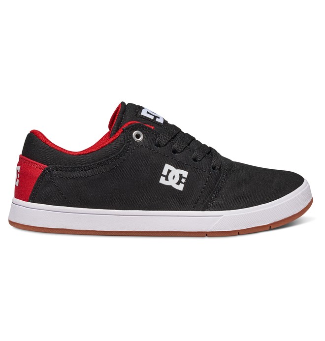 dcshoes, Crisis TX - Zapatos para Chicos, BLACK/RED/WHITE (xkrw) 0 Crisis TX - Zapatos para Chicos ADBS100210 DC Shoes