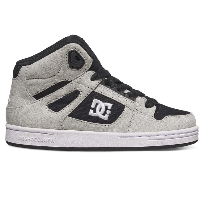 dcshoes, Rebound TX SE - Hi Tops, BLACK/WHITE/BLACK (xkwk) 0 Rebound TX SE - Hi Tops ADBS100217 DC Shoes