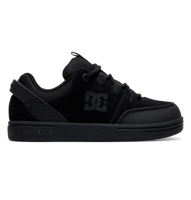 dcshoes, Boy's 8-16 Syntax Shoes, BLACK/BLACK/BLACK (3bk) 0 Boy's 8-16 Syntax Shoes Black ADBS100257 DC Shoes