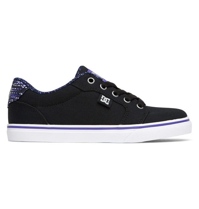 dcshoes, Anvil TX SE - Low-Top Shoes, BLACK/PURPLE (bpu) 0 Anvil TX SE - Low-Top Shoes ADBS300065 DC Shoes