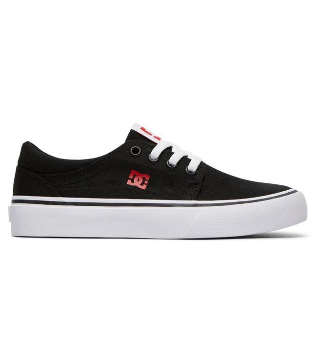 dcshoes, Trase TX - Baskets, BLACK/RED/WHITE (xkrw) 0 Trase TX - Baskets Noir ADBS300083 DC Shoes