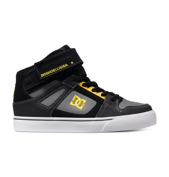 dcshoes, Zapatillas altas Spartan EV - chica, BLACK/YELLOW (by0) 0 Zapatillas altas Spartan EV - chica ADBS300110 DC Shoes