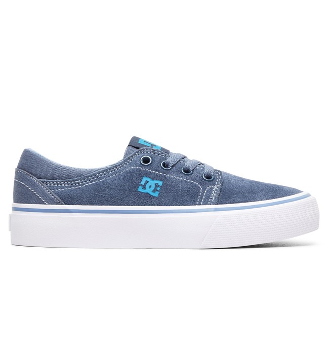 dcshoes, Boy's 8-16 Trase Shoes, BLUE/BLUE/BLUE (xbbb) 0 Boy's 8-16 Trase Shoes Blue ADBS300138 DC Shoes