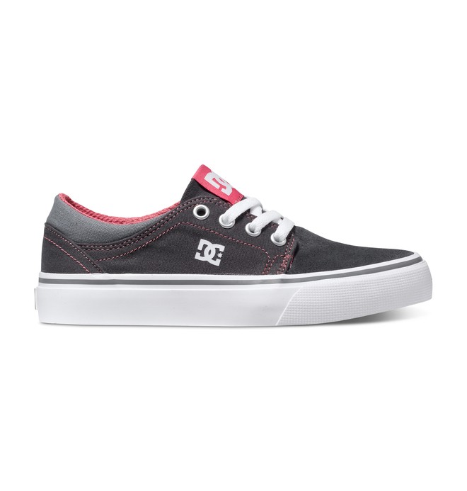 dcshoes, Kid's 8-16 Trase Low-Top Shoes, BATTLESHIP/PINK (shp) 0 Kid's 8-16 Trase Low-Top Shoes ADBS300139 DC Shoes