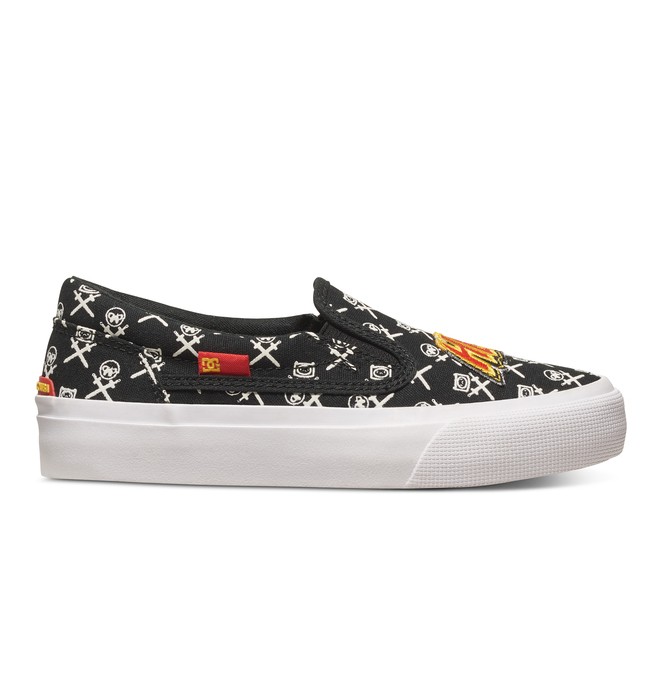dcshoes, Trase B - Shoes, BLACK/WHITE/RED (xkwr) 0 Trase B - Shoes ADBS300196 DC Shoes