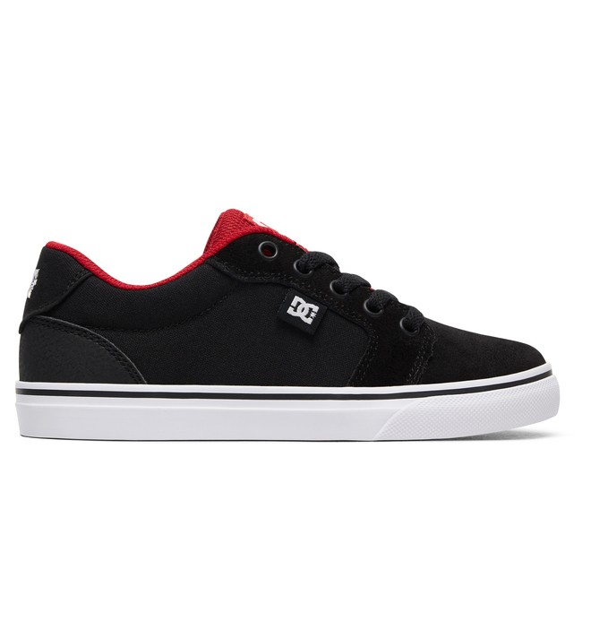 dcshoes, Boy's 8-16 Anvil Shoes, BLACK/RED (blr) 0 Boy's 8-16 Anvil Shoes Black ADBS300245 DC Shoes