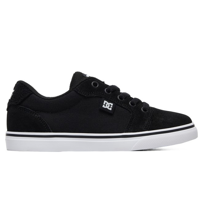 dcshoes, Boy's 8-16 Anvil Shoes, WHITE/BLACK/BLACK (wlk) 0 Boy's 8-16 Anvil Shoes White ADBS300245 DC Shoes