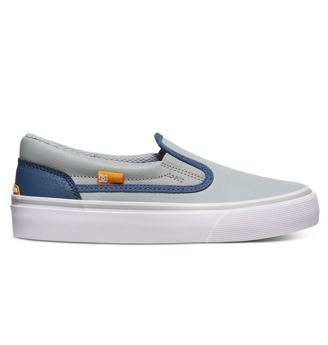 dcshoes, Kid's Trase SE Slip On Shoes, BLUE/GREY (bgc) 0 Kid's Trase SE Slip On Shoes ADBS300249 DC Shoes