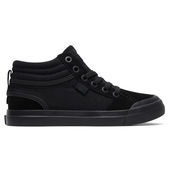 dcshoes, Boy's Evan Hi High-Top Shoes, BLACK/BLACK/BLACK (3bk) 0 Boy's Evan Hi High-Top Shoes Black ADBS300255 DC Shoes