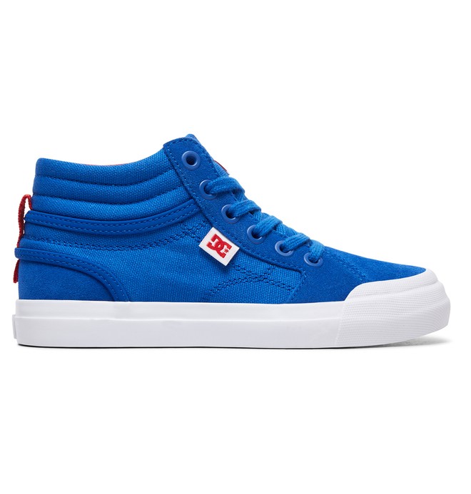 dcshoes, Boy's 8-16 Evan Hi High-Top Shoes, ROYAL/TRUE RED (re6) 0 Boy's 8-16 Evan Hi High-Top Shoes Blue ADBS300255 DC Shoes