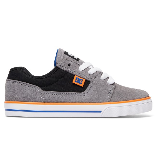 dcshoes, Tonik - Shoes for Boys, GREY/BLUE/WHITE (gbw) 0 Tonik - Shoes for Boys Gray ADBS300262 DC Shoes