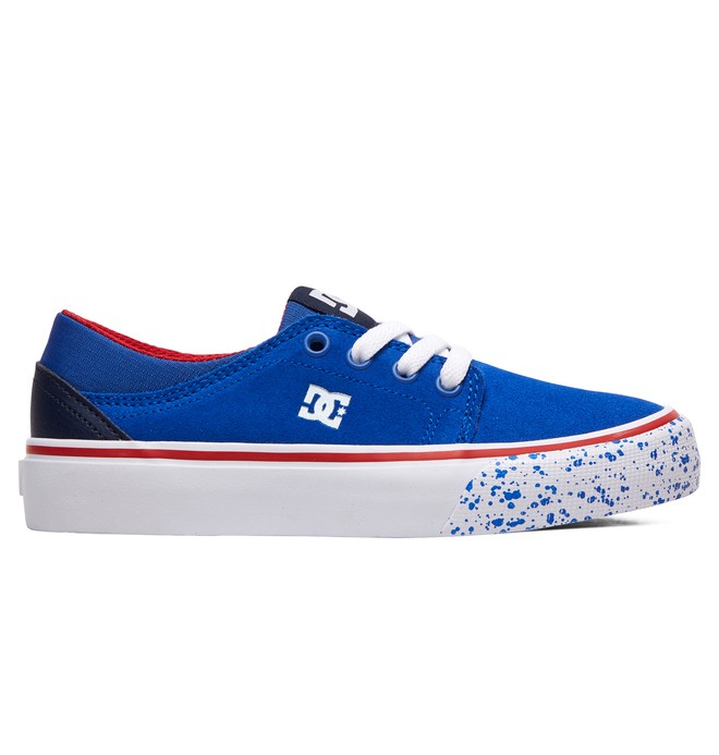 dcshoes, Boy's 8-16 Trase SE Shoes, NAVY/RED (nrd) 0 Boy's 8-16 Trase SE Shoes Blue ADBS300264 DC Shoes