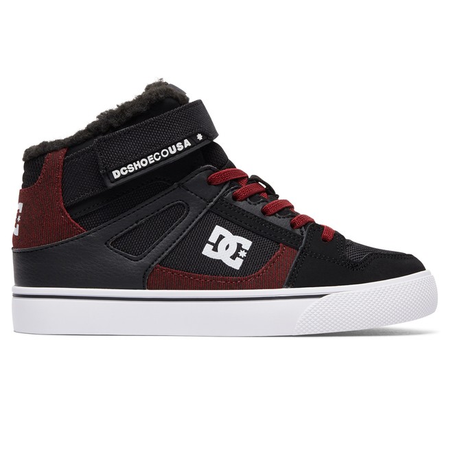 dcshoes, Pure High WNT EV - Zapatillas de bota alta, BLACK/DARK RED (br0) 0 Pure High WNT EV - Zapatillas de bota alta ADBS300274 DC Shoes
