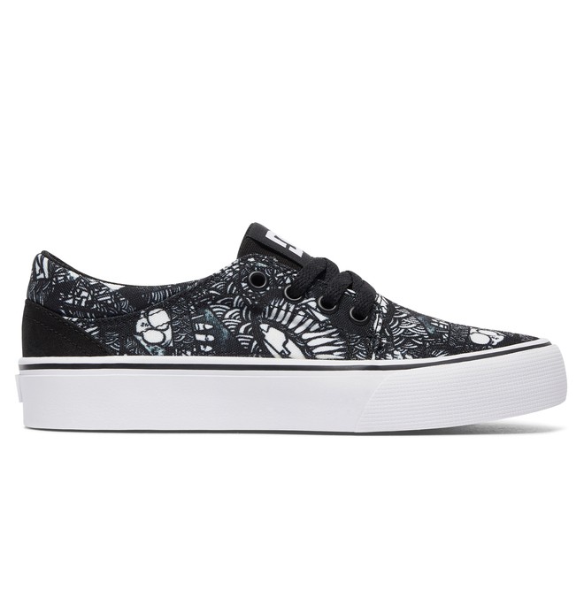 dcshoes, Trase X Darbotz - Shoes, BLACK/WHITE (bkw) 0 Trase X Darbotz - Shoes Black ADBS300288 DC Shoes