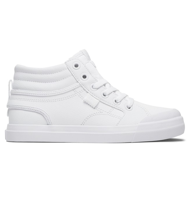 dcshoes, Kid's Evan Hi SE High-Top Shoes, WHITE (wht) 0 Kid's Evan Hi SE High-Top Shoes White ADBS300289 DC Shoes
