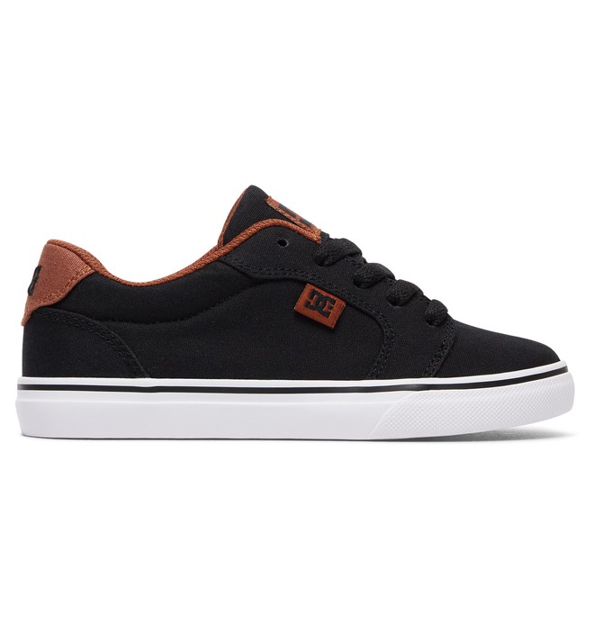 dcshoes, Kid's Anvil TX Shoes, BLACK/BROWN/WHITE (xkcw) 0 Kid's Anvil TX Shoes ADBS300296 DC Shoes
