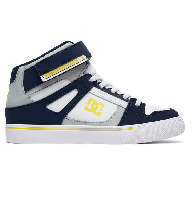 dcshoes, Pure High EV - Chaussures montantes pour garçon, NAVY/GREY (ngy) 0 Pure High EV - Chaussures montantes pour garçon Bleu ADBS300324 DC Shoes