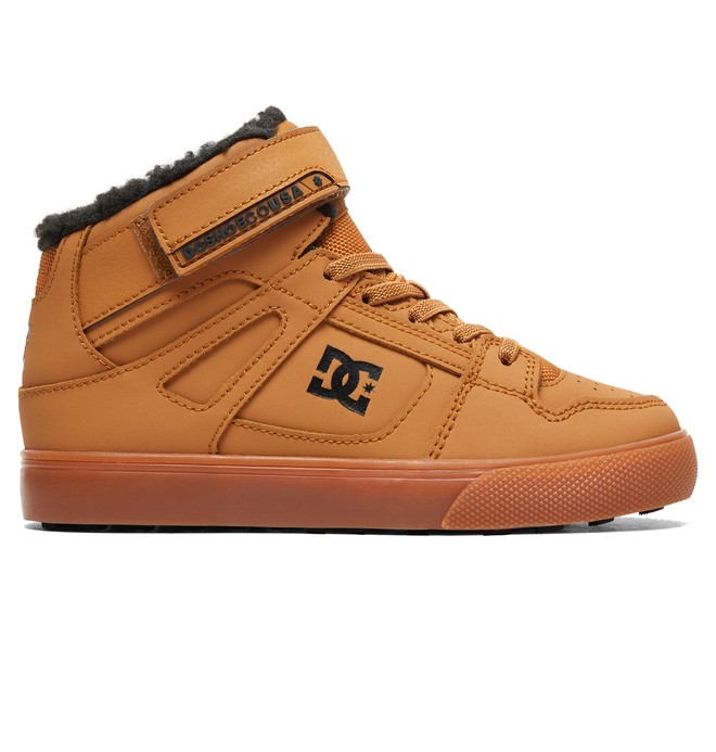 dcshoes, Boy's Pure WNT Winter High-Top Boots, WHEAT (we9) 0 Boy's Pure WNT Winter High-Top Boots ADBS300327 DC Shoes