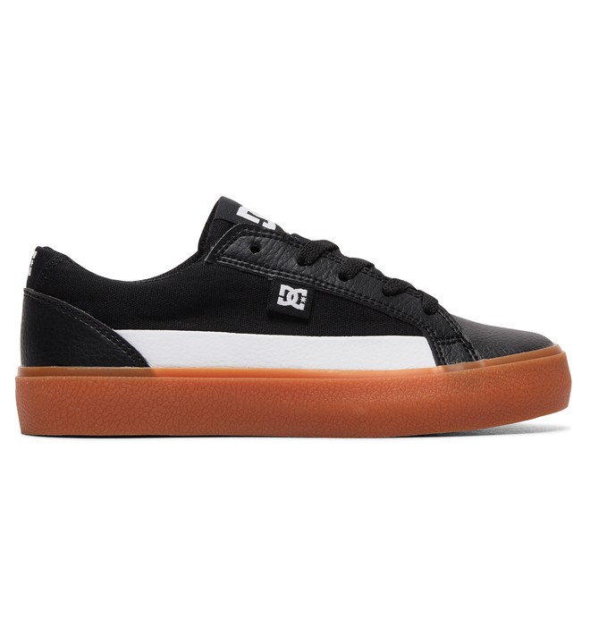 dcshoes, Boy's 8-16 Lynnfield Shoes, BLACK/WHITE/GUM (bw6) 0 Boy's 8-16 Lynnfield Shoes Black ADBS300337 DC Shoes
