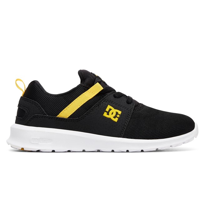 dcshoes, Boy's 8-16 Heathrow Shoes, BLACK/YELLOW (bky) 0 Boy's 8-16 Heathrow Shoes Black ADBS700047 DC Shoes