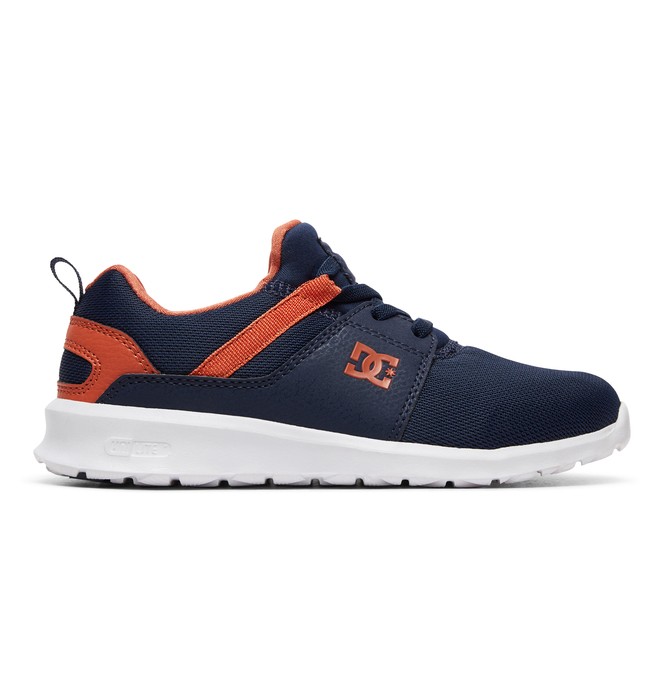 dcshoes, Boy's 8-16 Heathrow Shoes, INDIGO (ind) 0 Boy's 8-16 Heathrow Shoes Blue ADBS700047 DC Shoes