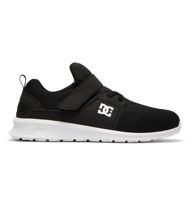 dcshoes, Heathrow EV - Baskets à lacets élastiques pour Garçon, BLACK/WHITE (bkw) 0 Heathrow EV - Baskets à lacets élastiques pour Garçon Noir ADBS700061 DC Shoes
