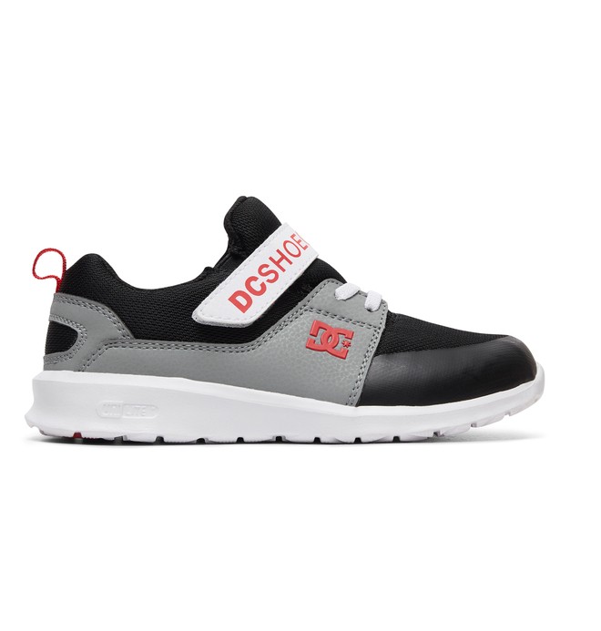 dcshoes, Boy's 8-16 Heathrow Prestige EV Shoes, BLACK/GREY/RED (byr) 0 Boy's 8-16 Heathrow Prestige EV Shoes Black ADBS700064 DC Shoes
