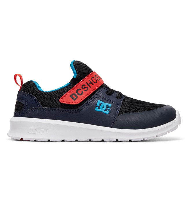 dcshoes, Boy's 8-16 Heathrow Prestige EV Shoes, BLACK/RED/BLUE (xkrb) 0 Boy's 8-16 Heathrow Prestige EV Shoes Multicolor ADBS700064 DC Shoes