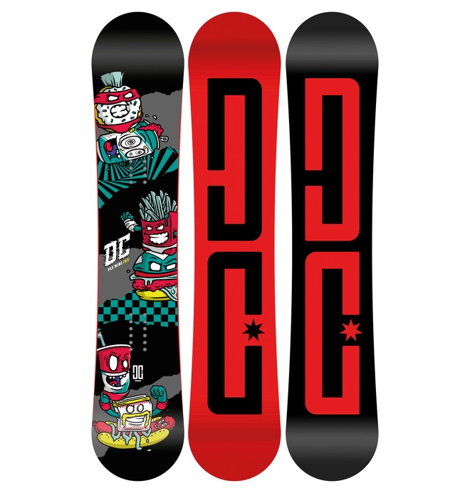 dcshoes, Boy's 8-16 Ply Mini Snowboard, MULTI (mul) 0 Boy's 8-16 Ply Mini Snowboard ADBSB03003 DC Shoes