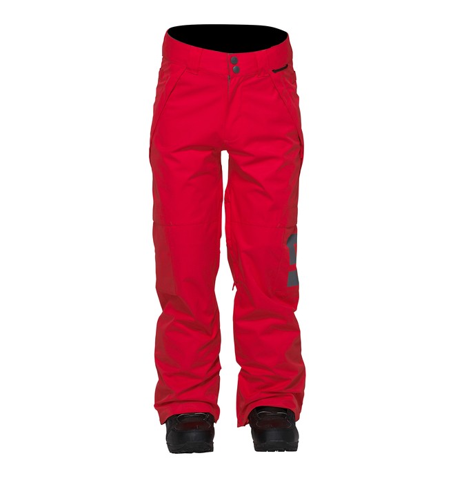 dcshoes, Boy's Factor K Snowboard Pants, ATHLETIC RED (ath) 0 Boy's Factor K Snowboard Pants ADBTP00000 DC Shoes