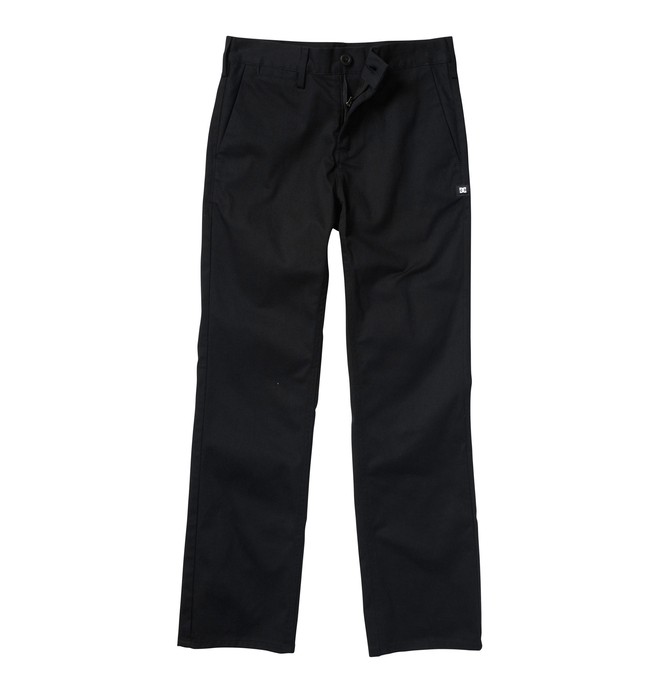 dcshoes, Boy's DC Worker Slim Fit Pants, BLACK (blk) 0 Boy's DC Worker Slim Fit Pants ADBWP00001 DC Shoes