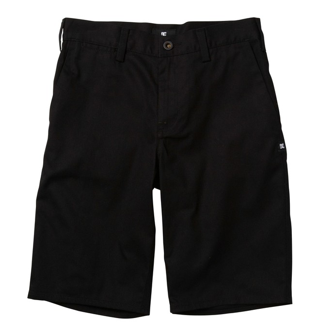 dcshoes, Boy's DC Worker Slim Fit Short, BLACK (blk) 0 Boy's DC Worker Slim Fit Short ADBWS00002 DC Shoes