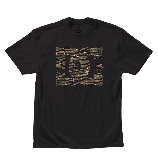 dcshoes, Boy's Tigerstar Tee, BLACK (blk) 0 Boy's Tigerstar Tee ADBZT00045 DC Shoes