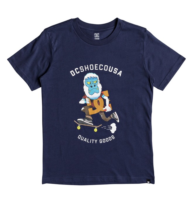 dcshoes, Kid's Yetier Tee, SUMMER BLUES (bra0) 0 Kid's Yetier Tee ADBZT03036 DC Shoes