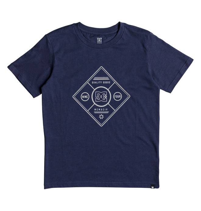 dcshoes, Kid's Landline Tee, SUMMER BLUES (bra0) 0 Kid's Landline Tee ADBZT03038 DC Shoes