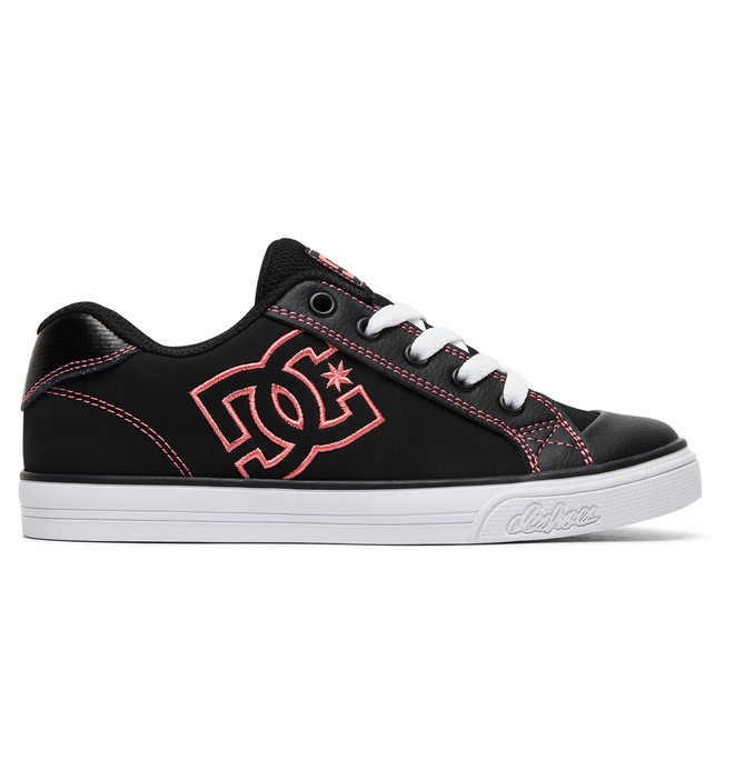 dcshoes, Chelsea SE - Zapatos para Chicas, BLACK/PINK (bbp) 0 Chelsea SE - Zapatos para Chicas Negro ADGS300042 DC Shoes