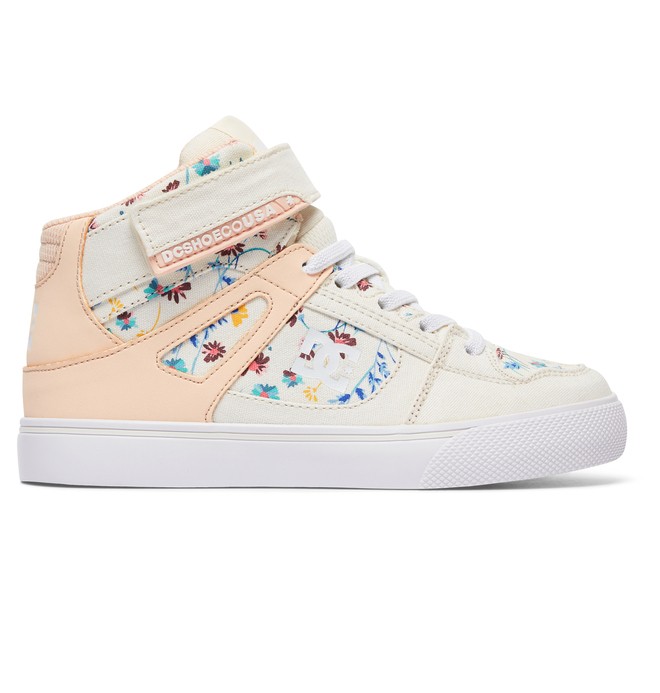 dcshoes, Kid's Spartan High SP EV High Top Shoes, CREAM (cre) 0 Kid's Spartan High SP EV High Top Shoes ADGS300052 DC Shoes