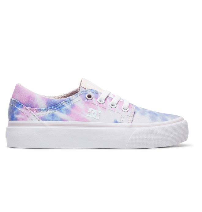 dcshoes, Girl's 8-16 Trase TX SE Shoes, BLUE/PINK (blp) 0 Girl's 8-16 Trase TX SE Shoes ADGS300060 DC Shoes