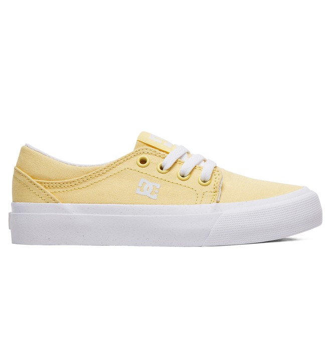 dcshoes, Girl's 8-16 Trase TX SE Shoes, PALE BANANA (pba) 0 Girl's 8-16 Trase TX SE Shoes Orange ADGS300060 DC Shoes
