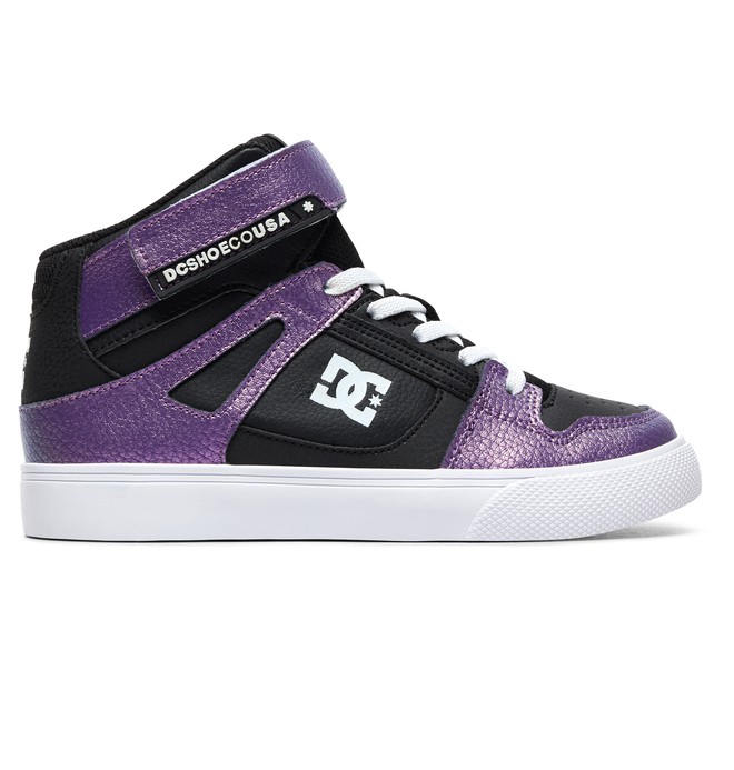 dcshoes, Girl's 8-16 Pure HT SE High-Top Shoes, LAVENDER (lav) 0 Girl's 8-16 Pure HT SE High-Top Shoes Purple ADGS300093 DC Shoes