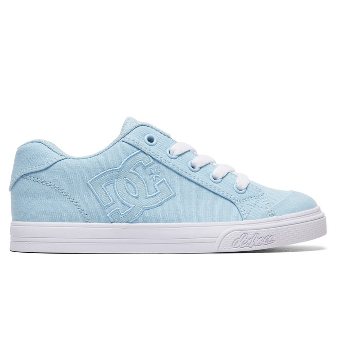 dcshoes, Girl's 8-16 Chelsea TX Shoes, POWDER BLUE (pwd) 0 Girl's 8-16 Chelsea TX Shoes Purple ADGS300098 DC Shoes