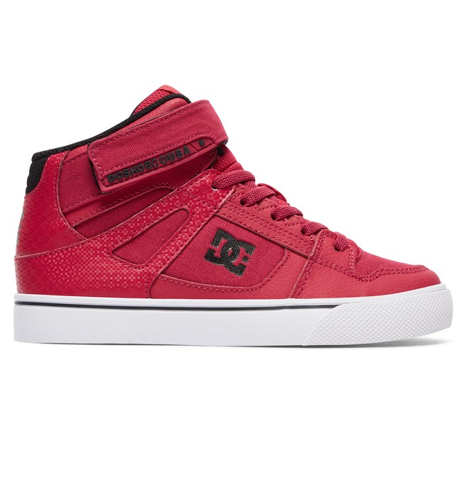 dcshoes, Kid's Spartan High EV High Top Shoes, RASPBERRY (ras) 0 Kid's Spartan High EV High Top Shoes ADGS300260 DC Shoes