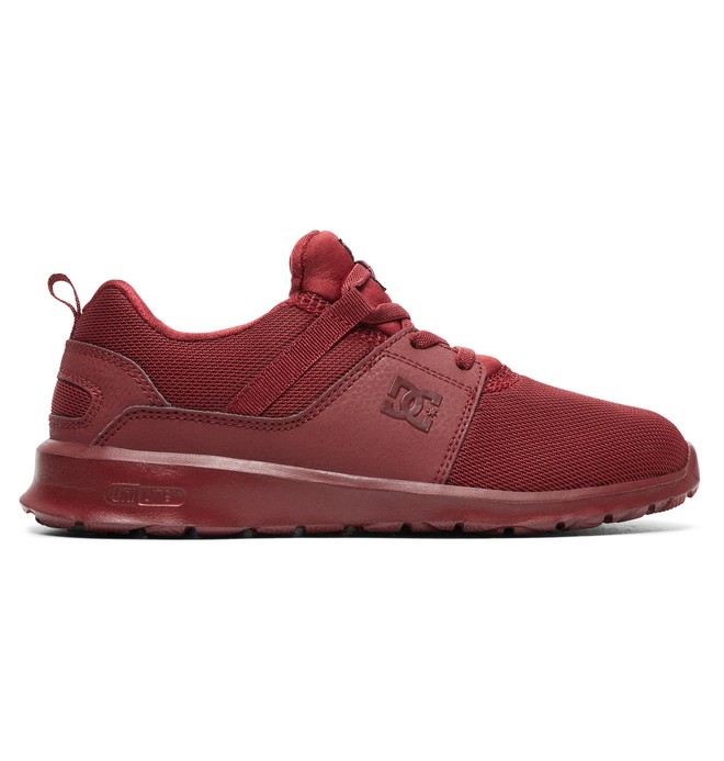 dcshoes, Girl's 8-16 Heathrow Shoes, BURGUNDY (bur) 0 Girl's 8-16 Heathrow Shoes Red ADGS700020 DC Shoes